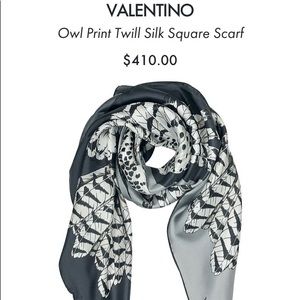 Valentino Owl Scarf